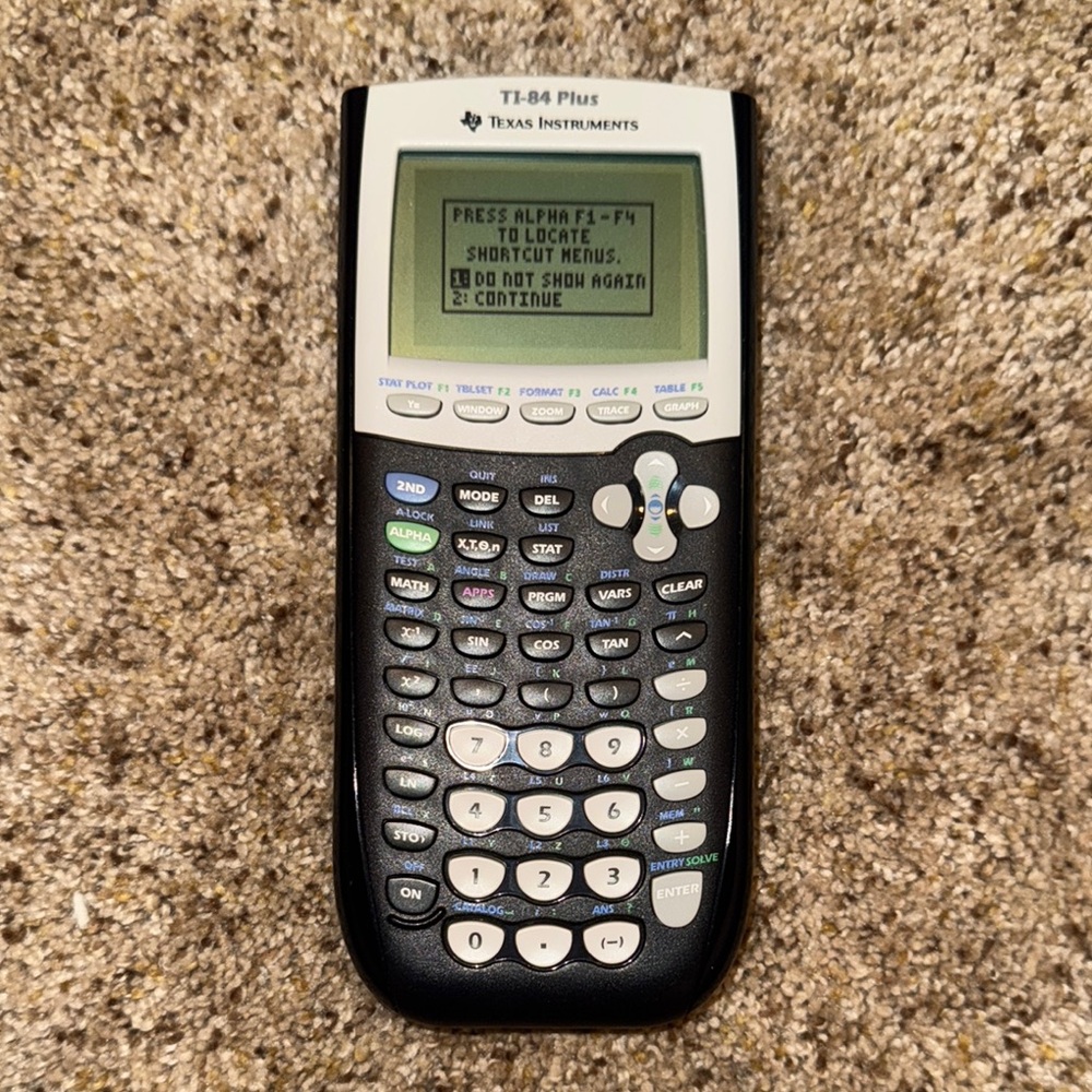 Texas Instruments TI-84 Plus Graphing Calculator - Black - Picture 3 of 5